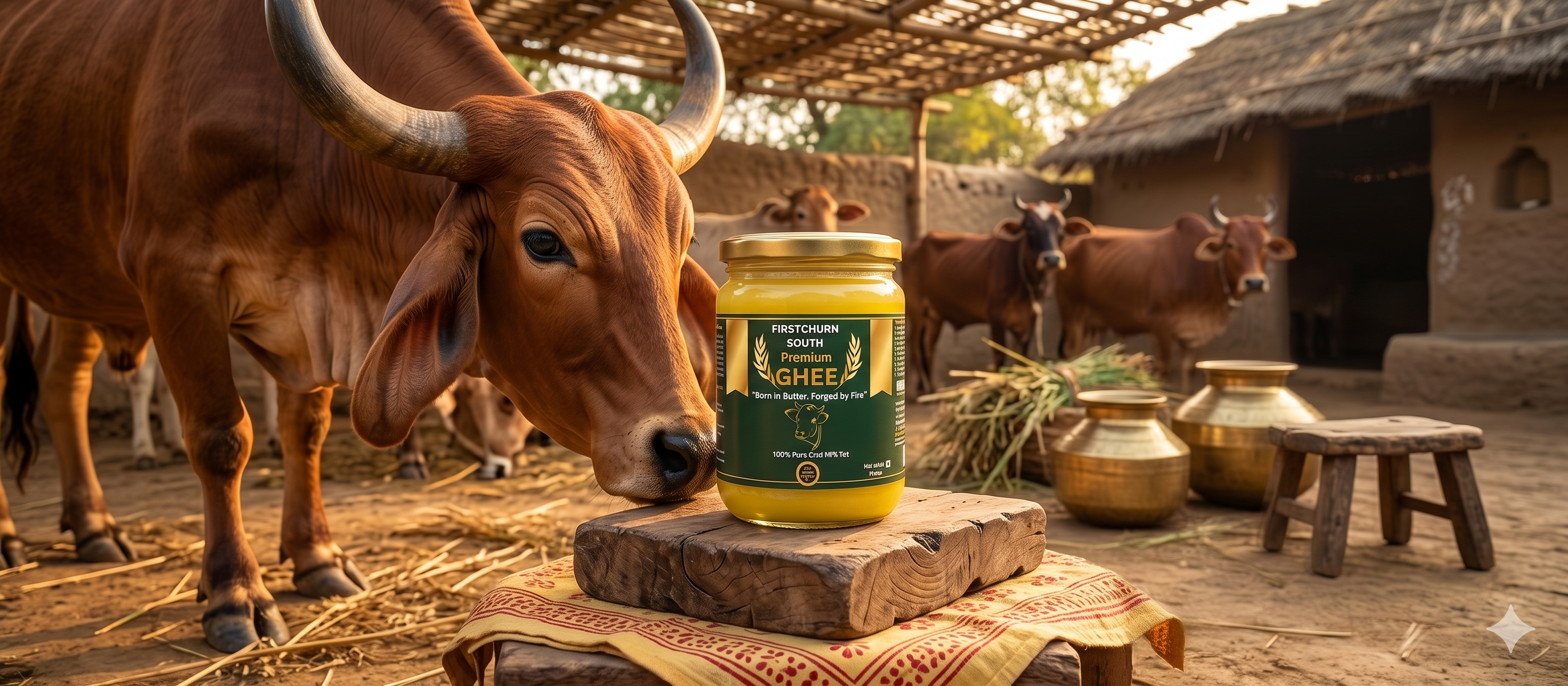 firstchurnsouth cow ghee